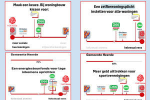 Er valt echt wat te kiezen in de gemeentelijke politiek!